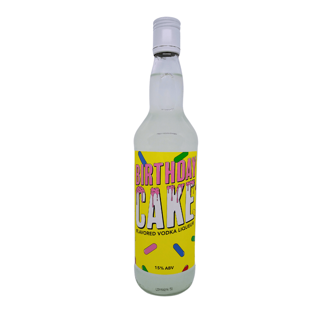 Birthday Cake Flavored Vodka Liqueur 70cl - 15% ABV - Mallows Beverages