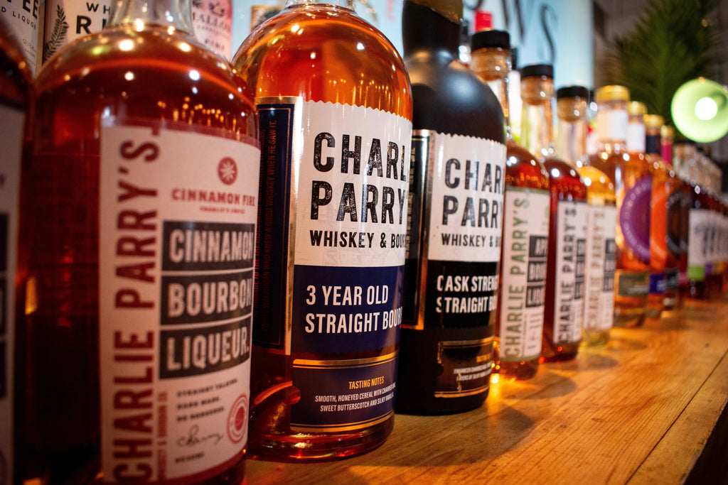 Charlie Parry's 3 Year Old Bourbon 70cl - 40% ABV - Mallows Beverages