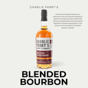 Charlie Parry’s Blended Bourbon 70cl - 40% ABV - Mallows Beverages