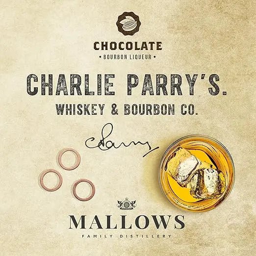 Charlie Parry's Chocolate Bourbon Liqueur 50cl - 20% ABV - Mallows Beverages