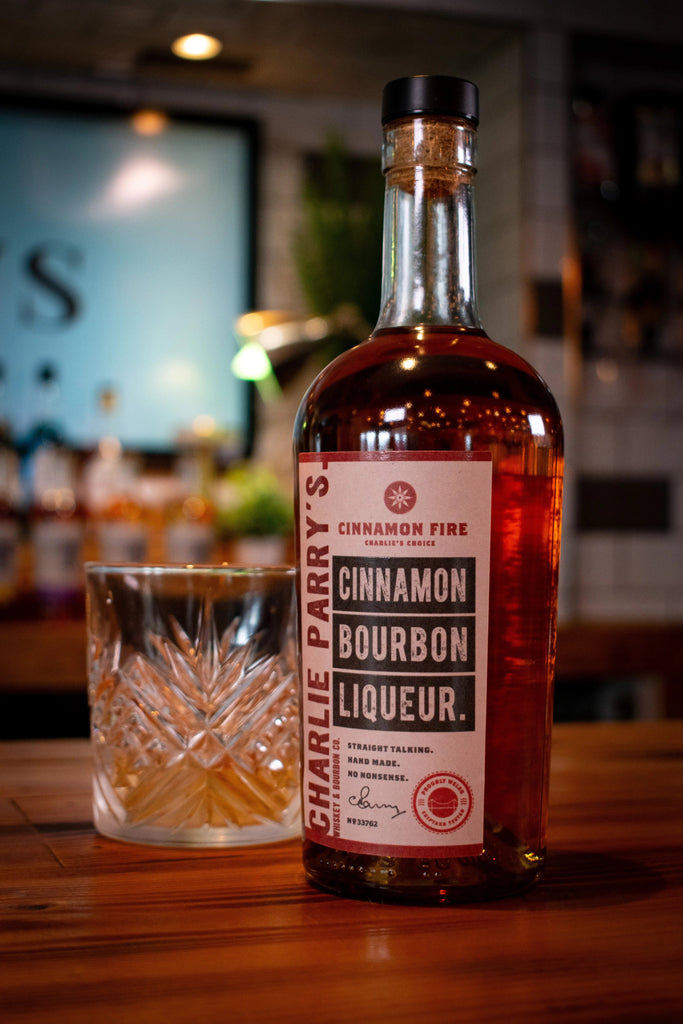 Charlie Parry's Cinnamon Fire Bourbon Liqueur 50cl - 20% ABV - Mallows Beverages