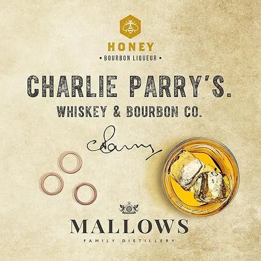 Charlie Parry's Honey Bourbon Liqueur 50cl - 20% ABV - Mallows Beverages