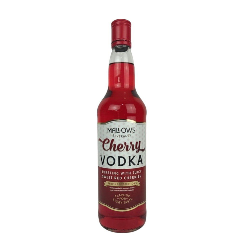 Mallows Beverages Cherry Vodka - 37.5% ABV - Mallows Beverages