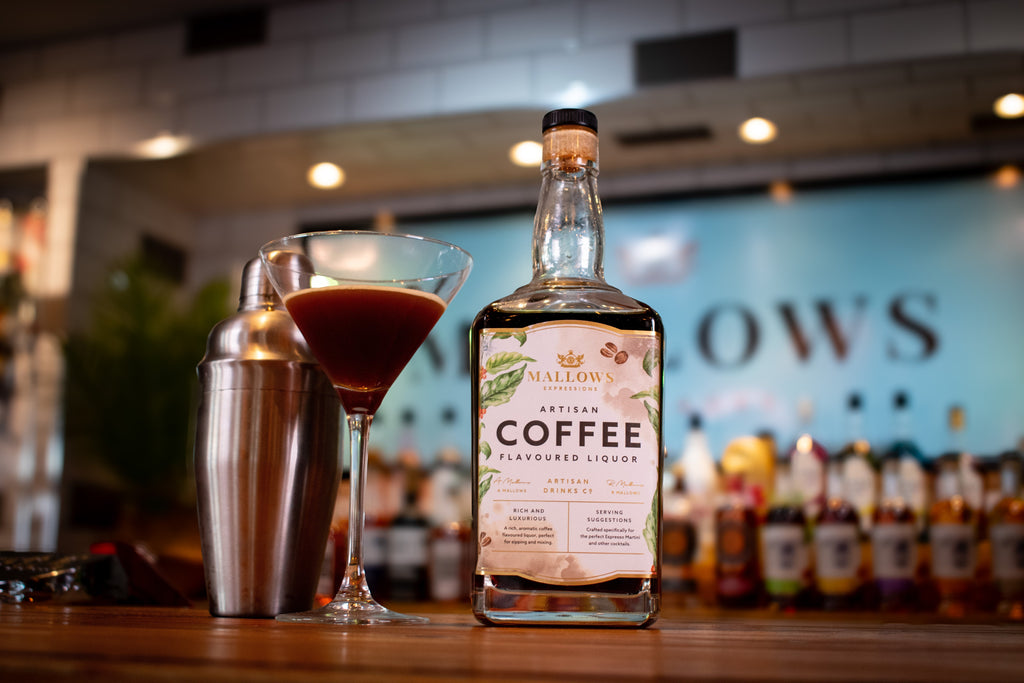 Mallows Expressions Coffee Vodka Flavoured Liquor 70cl - 16% ABV - Mallows Beverages