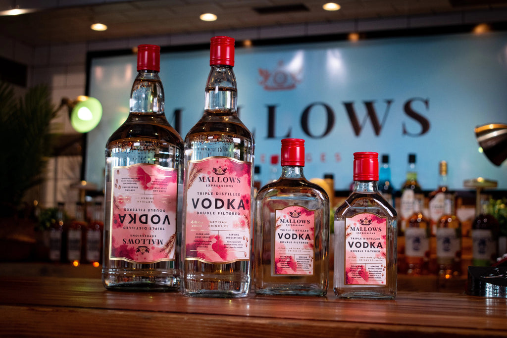 Mallows Expressions Vodka 70cl - 37.5% ABV - Mallows Beverages