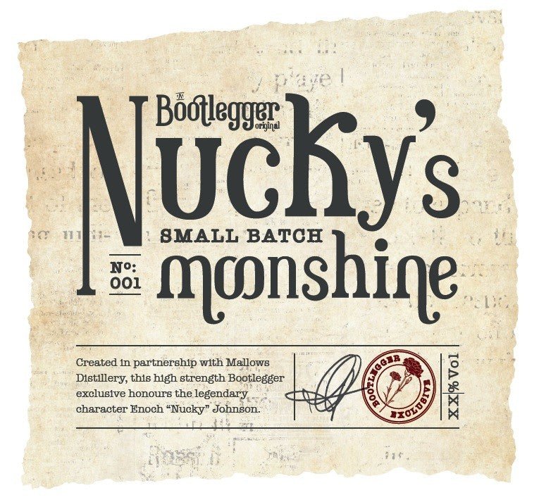 Nucky’s Moonshine 70cl - 45% ABV - Mallows Beverages