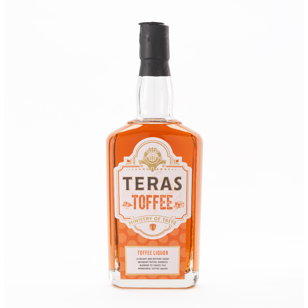 TERAS Toffee Vodka 70cl - 14.9% ABV - Mallows Beverages